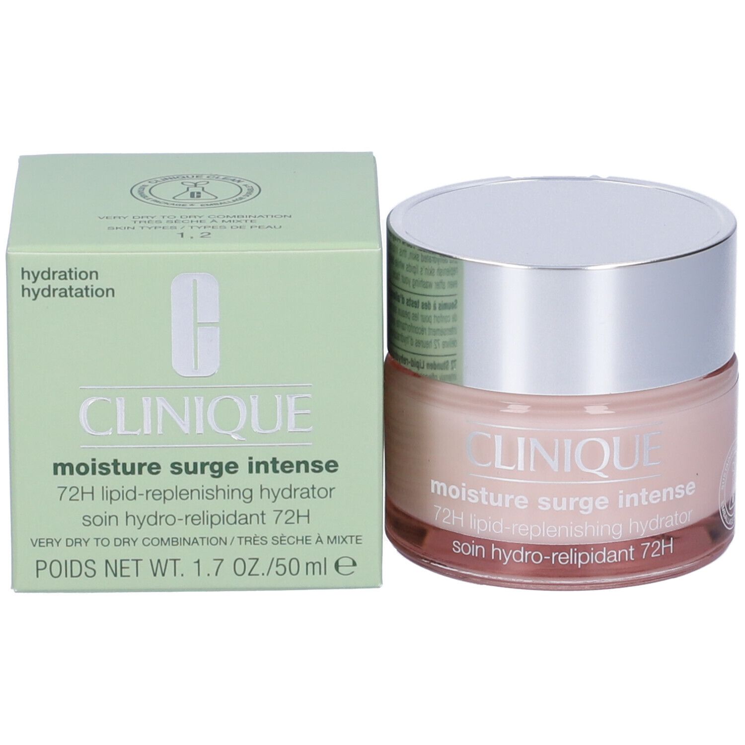 Clinique Moisture Surge™ Intense 72H Moisture Replenishing Day & Night Cream - Pelle molto secca o mista