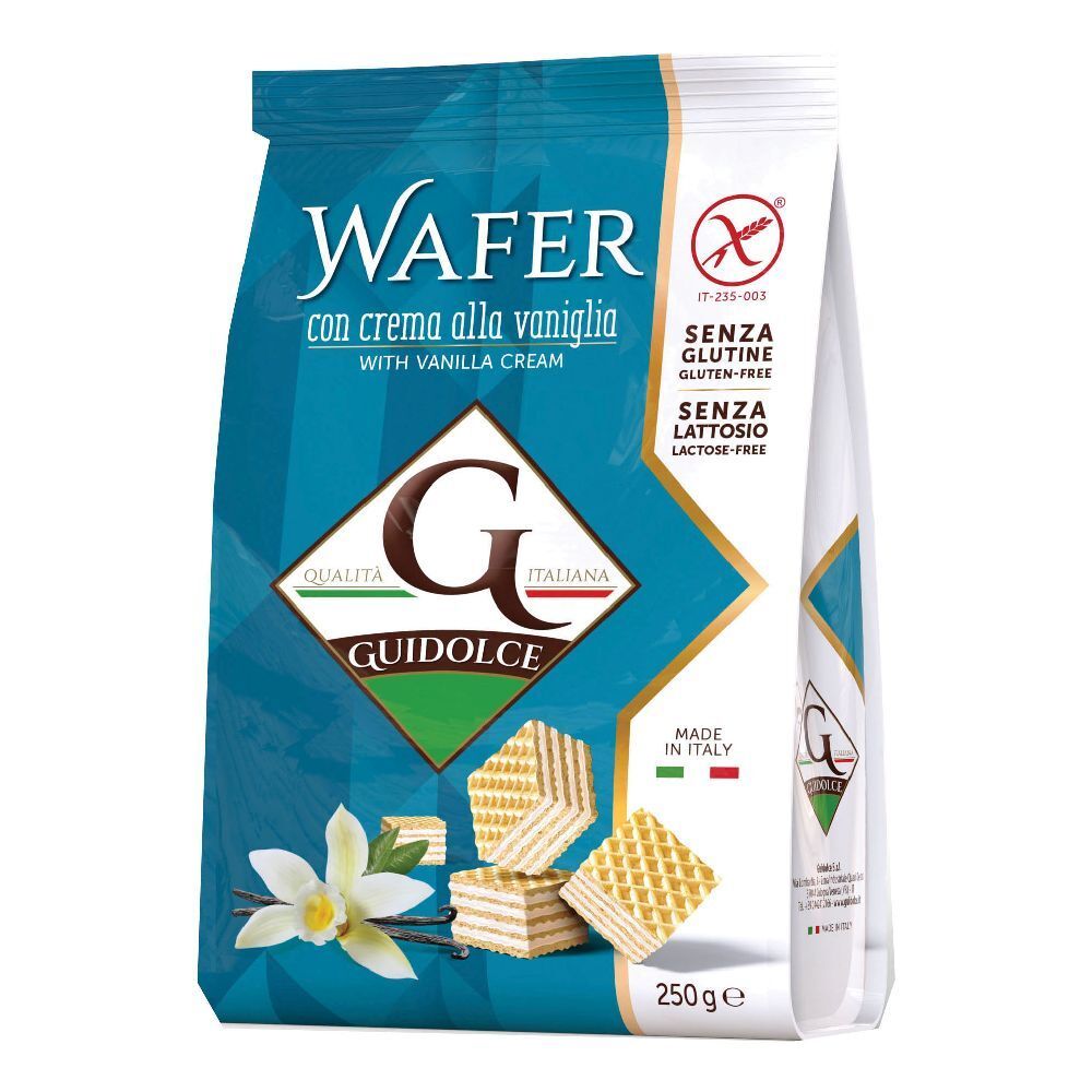 Wafer Con Crema Alla Vaniglia 250 G