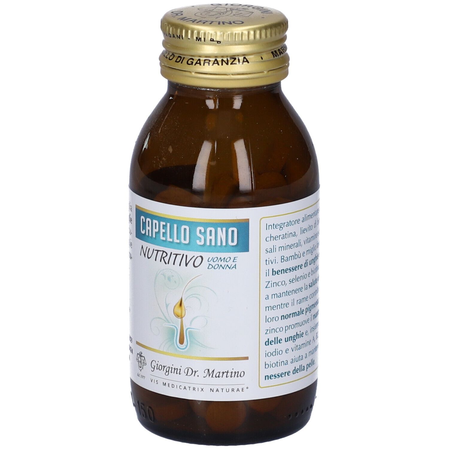 Capello Sano Nutritivo 120 Pastiglie