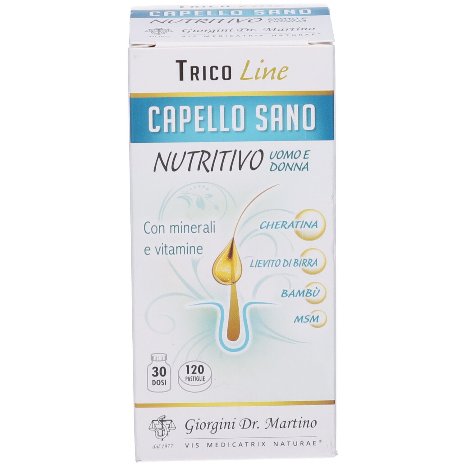 Capello Sano Nutritivo 120 Pastiglie