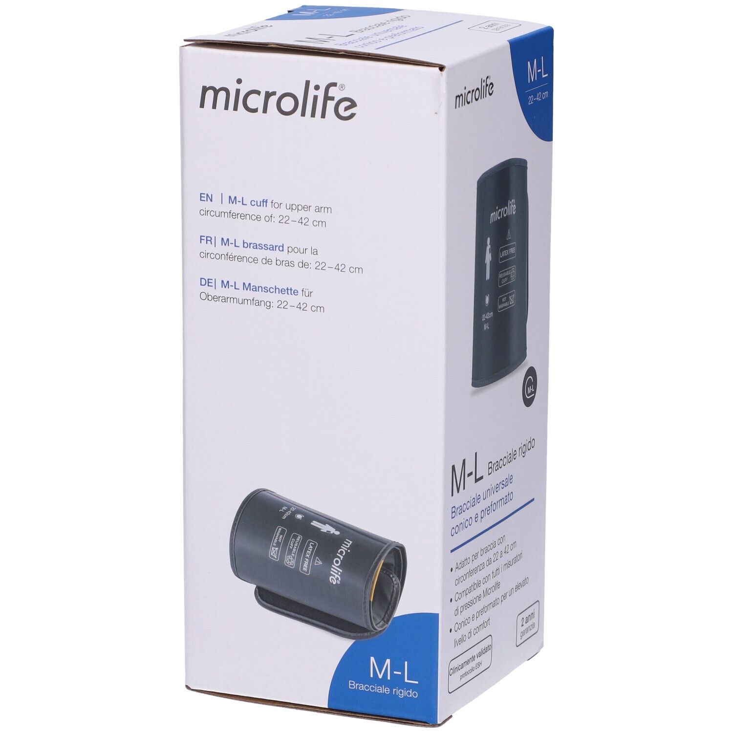 Bracciale Misuratore Di Pressione Microlife Universale Rigido 4G Taglia Wr 2242C