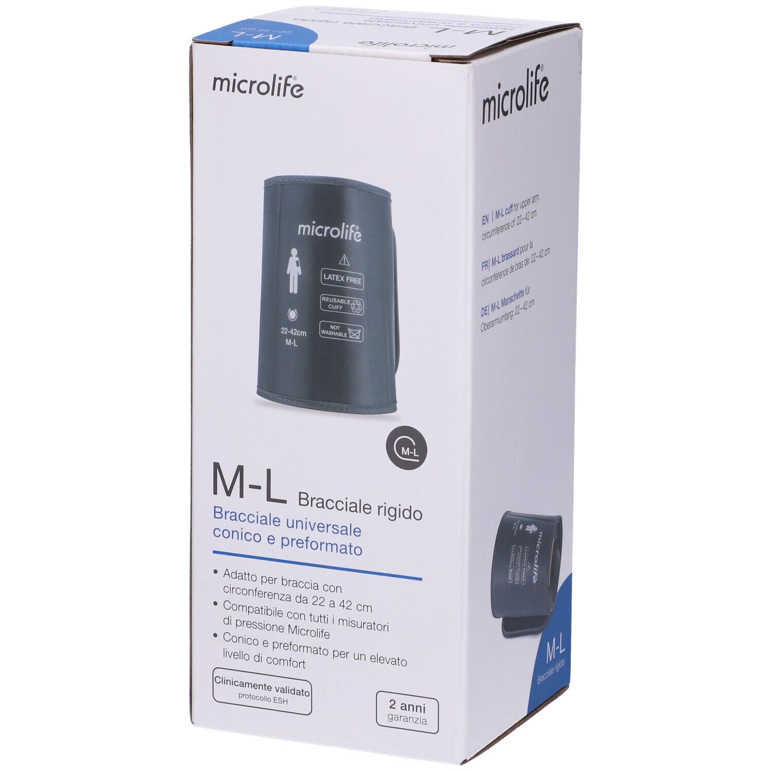 Bracciale Misuratore Di Pressione Microlife Universale Rigido 4G Taglia Wr 2242C