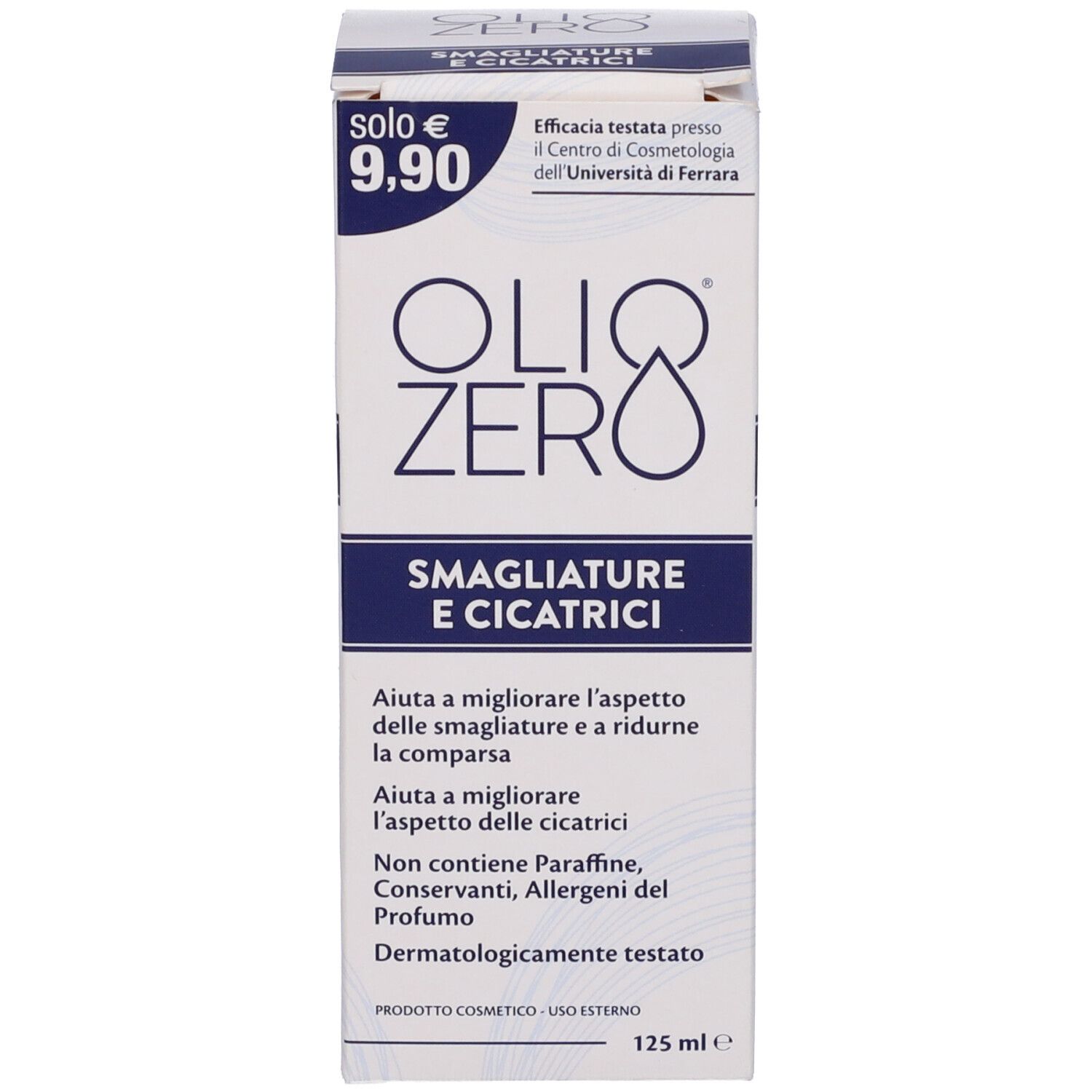 Olio Zero Smagliature e Cicatrici