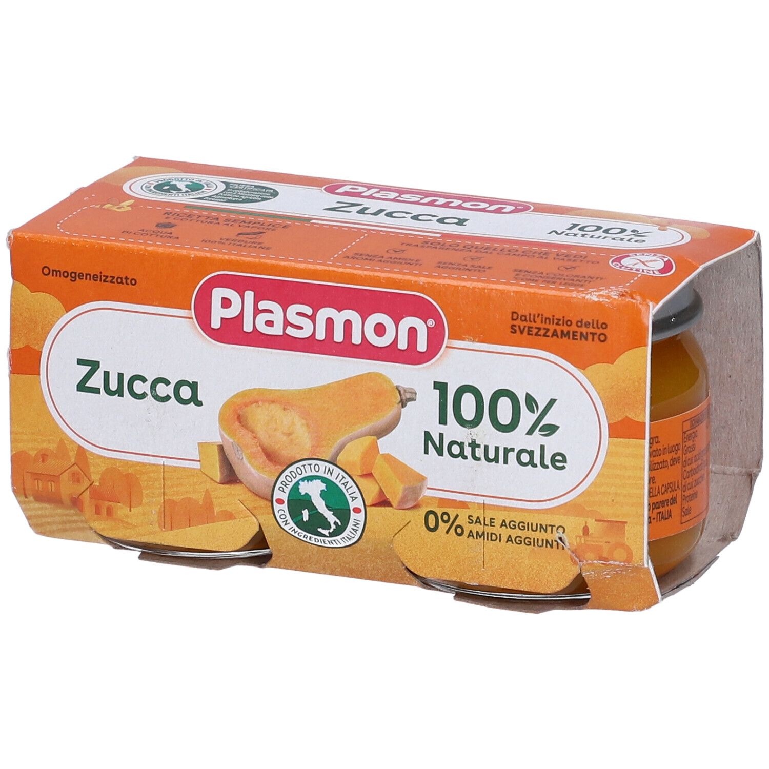 Plasmon Omogeneizzato Zucca