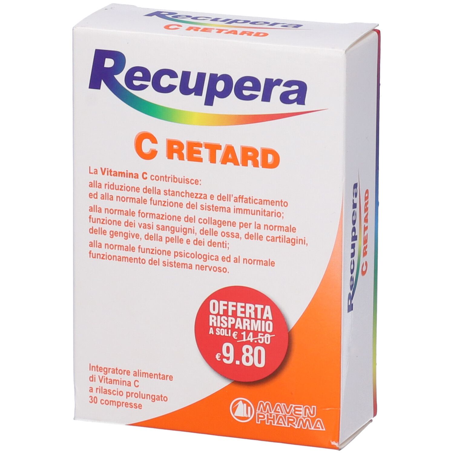 Recupera C Retard 30Cpr