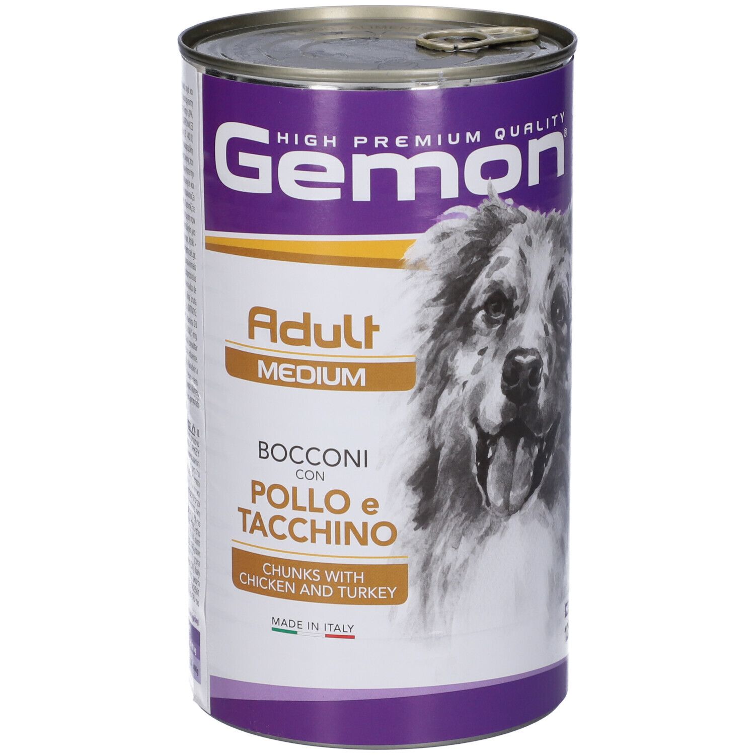 Gemon Adult Medium Bocconi Pollo Tacchino 1,25 Kg