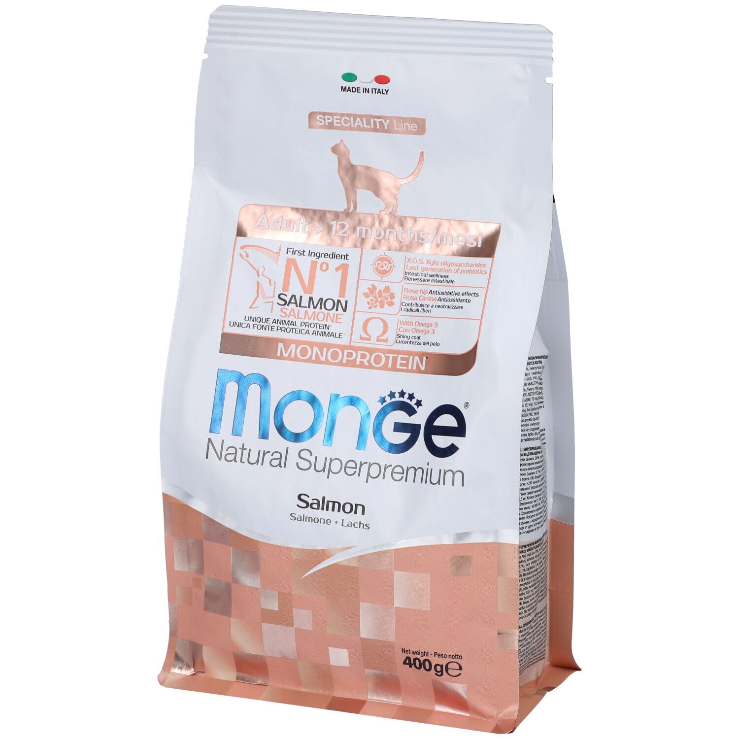Monge Natural Superpremium Salmone Gatti Adulti