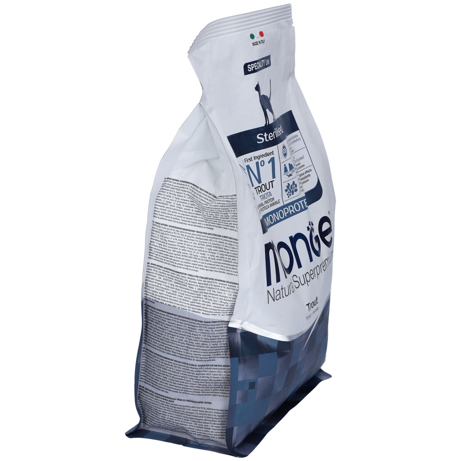 Monge Cat Sterilized Monoprotein Trota 1,5 Kg