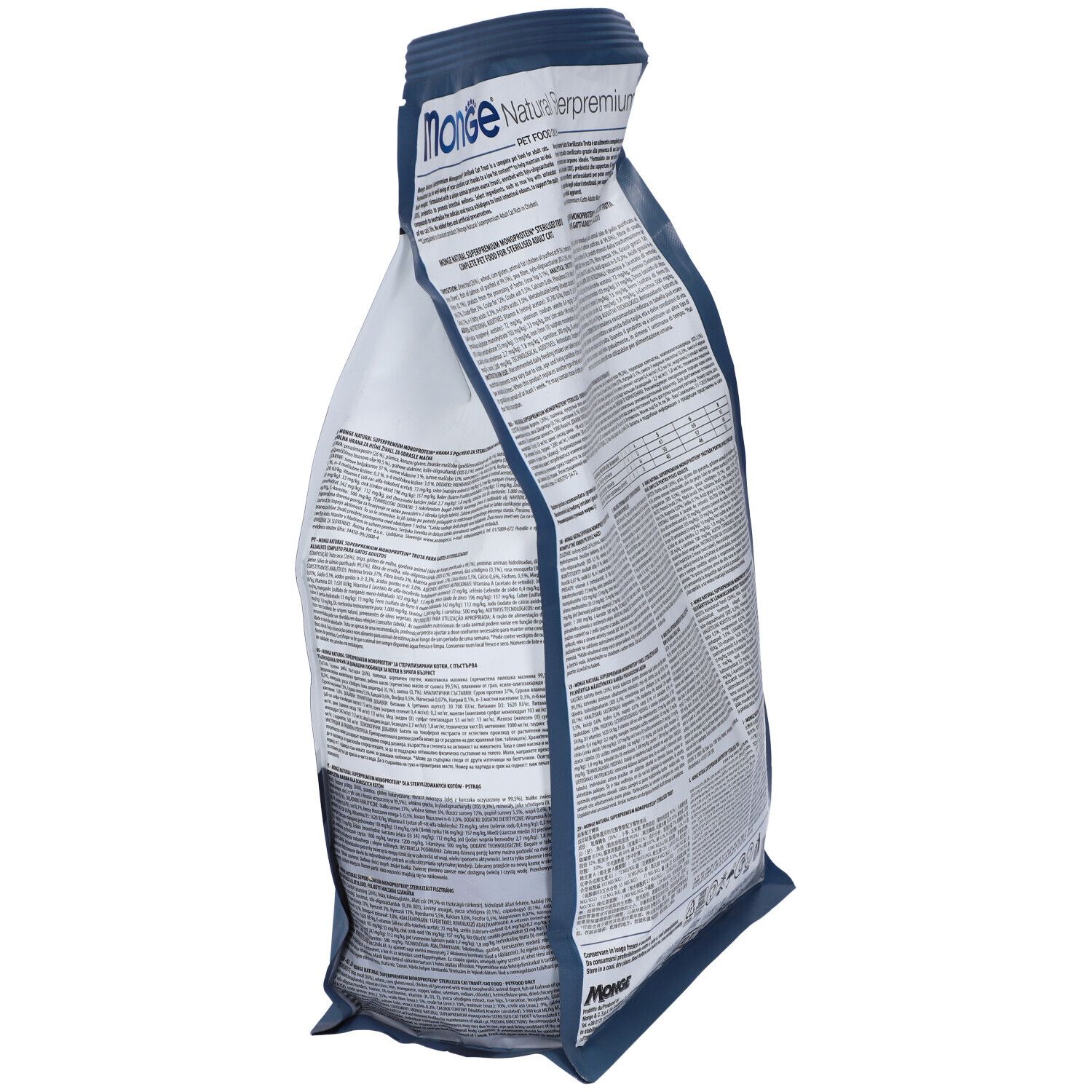 Monge Cat Sterilized Monoprotein Trota 1,5 Kg