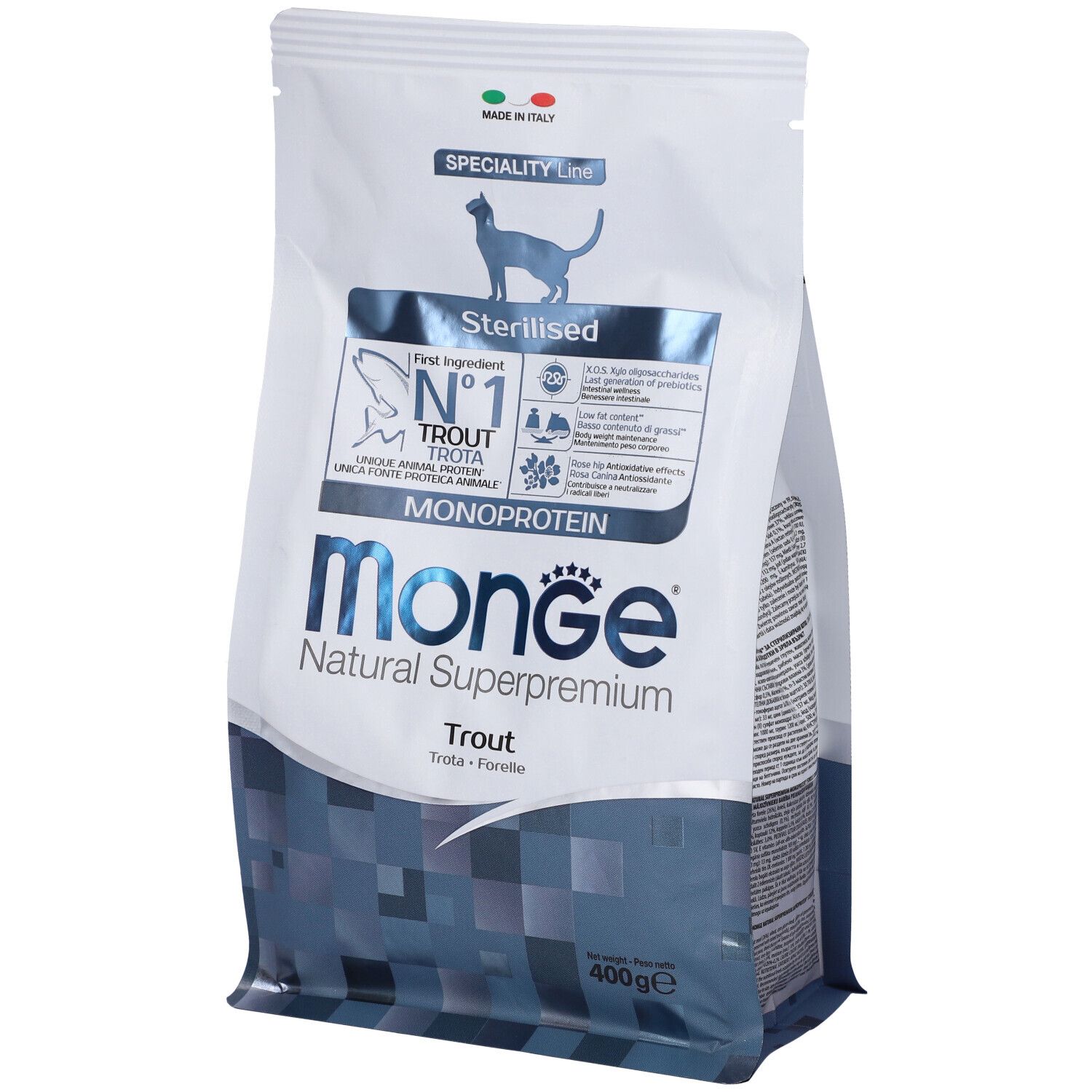 Monge Monoprotein Trota Gatti Sterilizzati