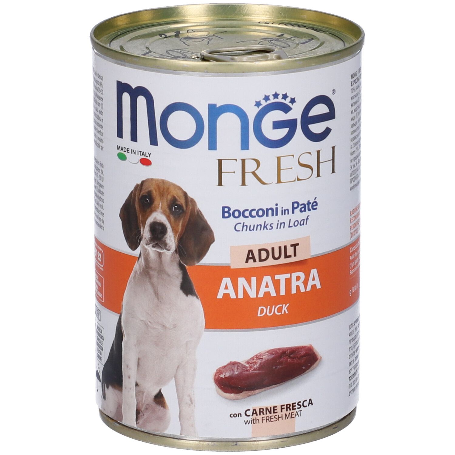 Monge Fresh Adult Anatra Bocconi In Paté