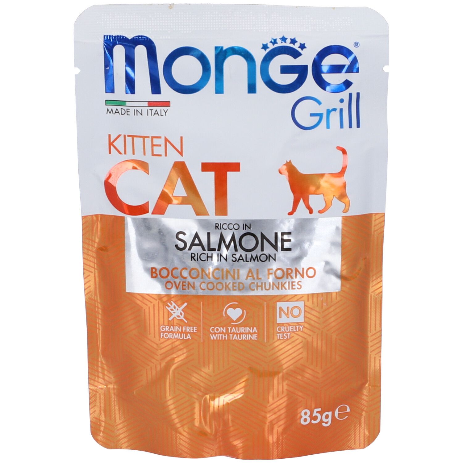 Monge Grill Kitten Salmone