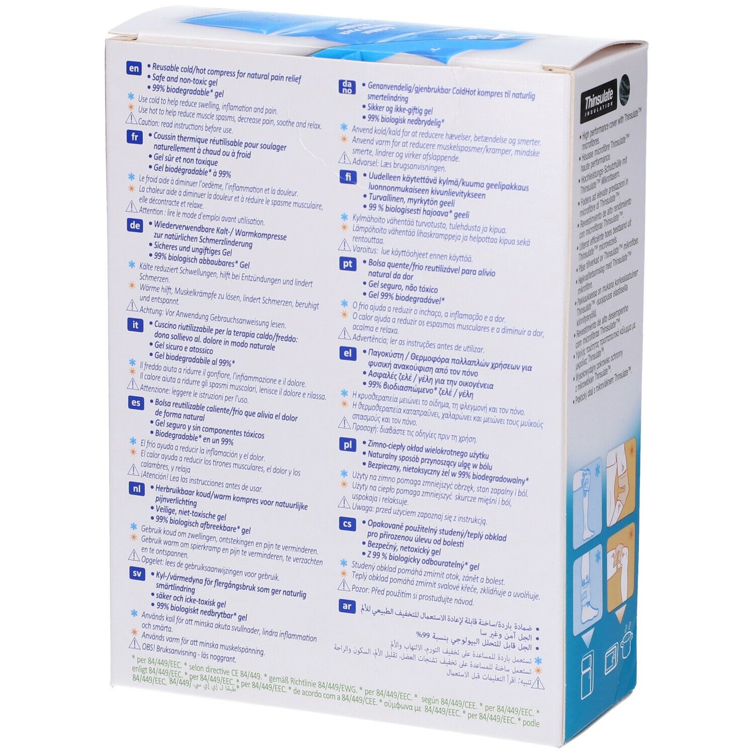 Cuscinetto 3M Nexcare Coldhot Therapy Pack Flexible 11X23,5Cm
