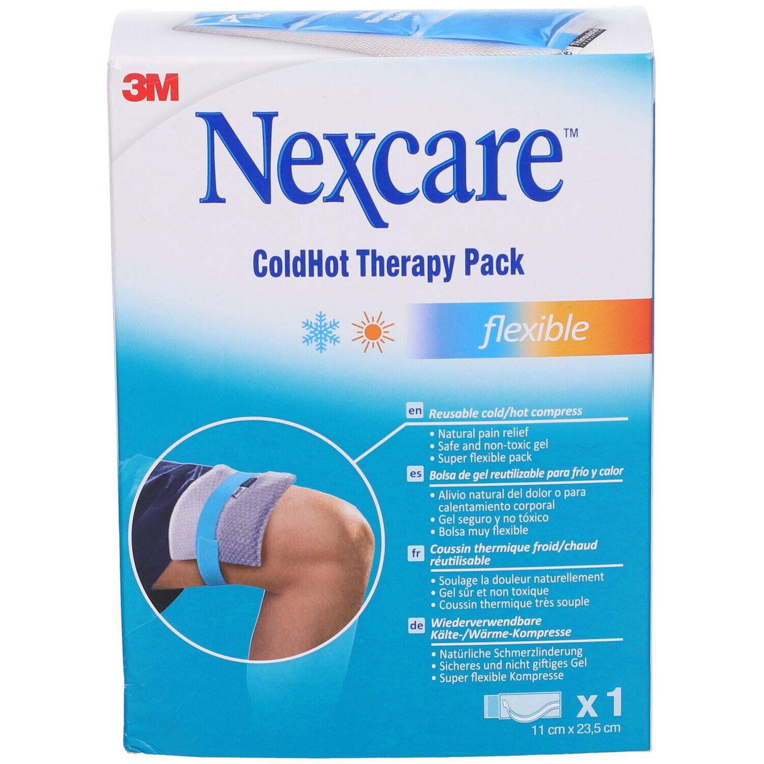 Cuscinetto 3M Nexcare Coldhot Therapy Pack Flexible 11X23,5Cm