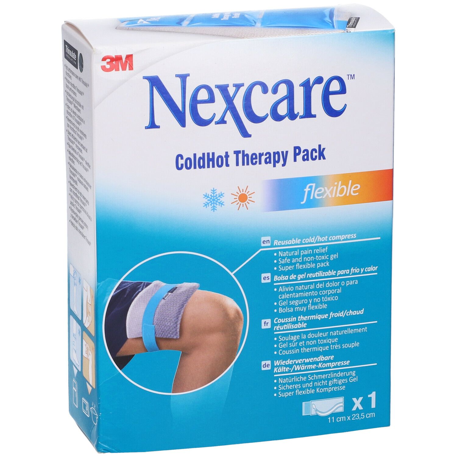Cuscinetto 3M Nexcare Coldhot Therapy Pack Flexible 11X23,5Cm