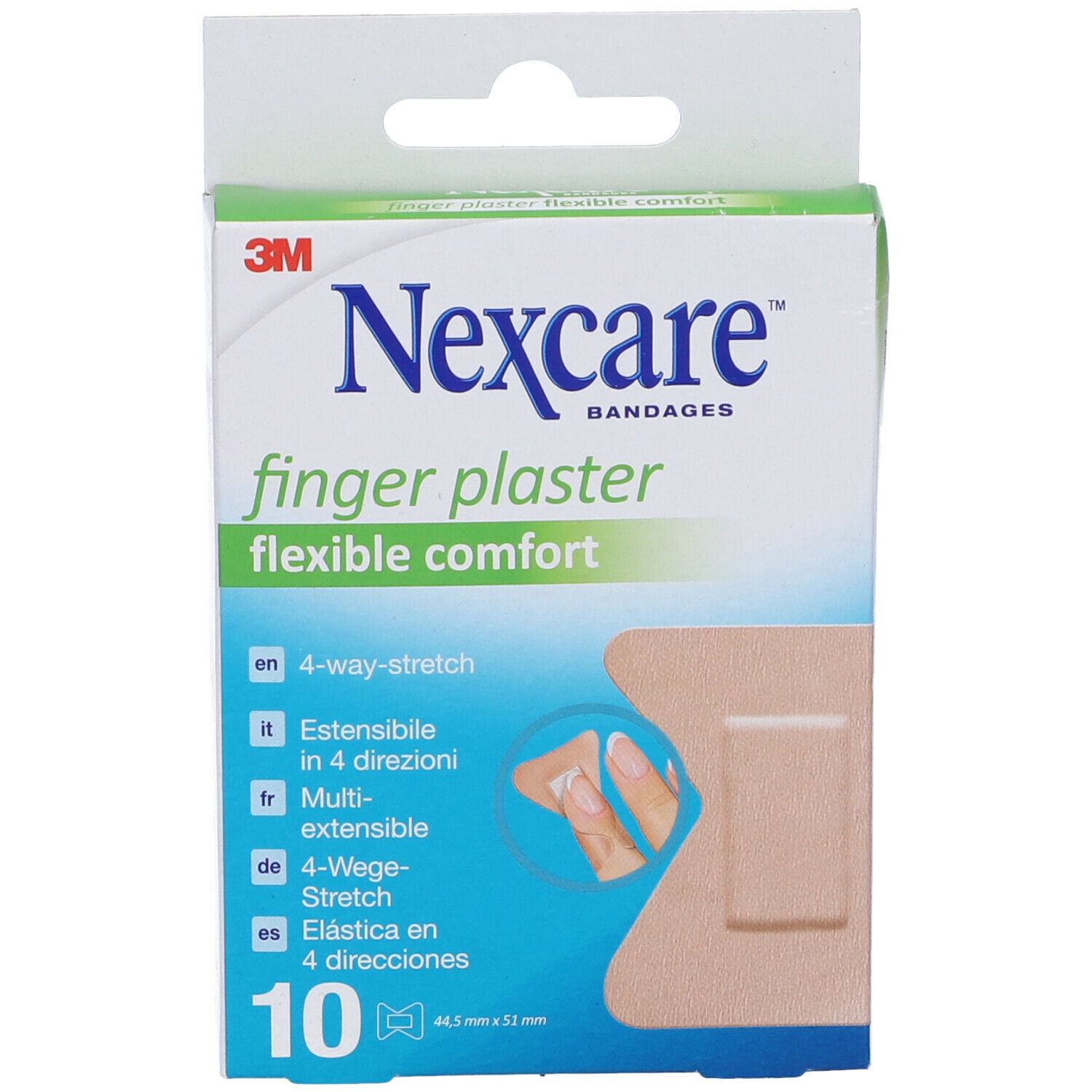 3M Nexcare™ Finger plaster flexible comfort 44,5 mm x 51 mm 1 pz