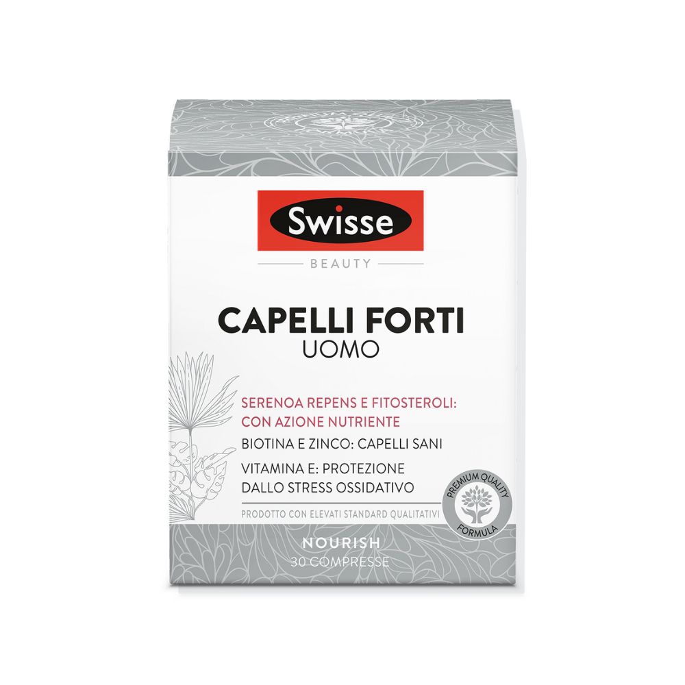 Swisse Capelli Forti Uomo Integratore Capelli Sani Compresse