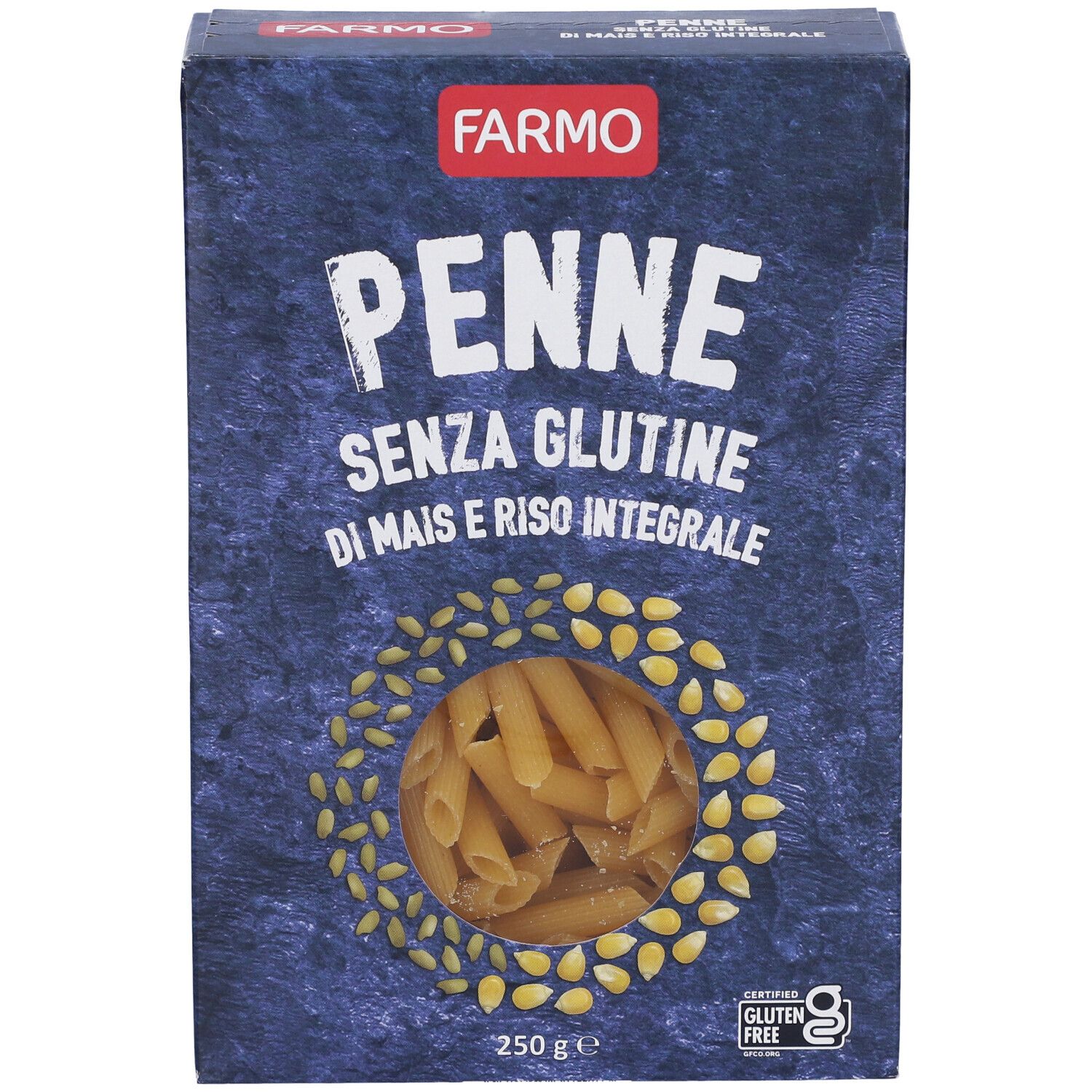 Farmo Penne di Mais e Riso Integrale Senza Glutine