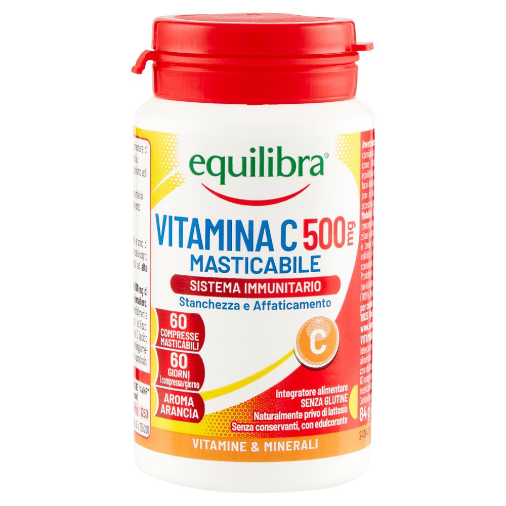 Equilibra® Vitamina C 500 Masticabile