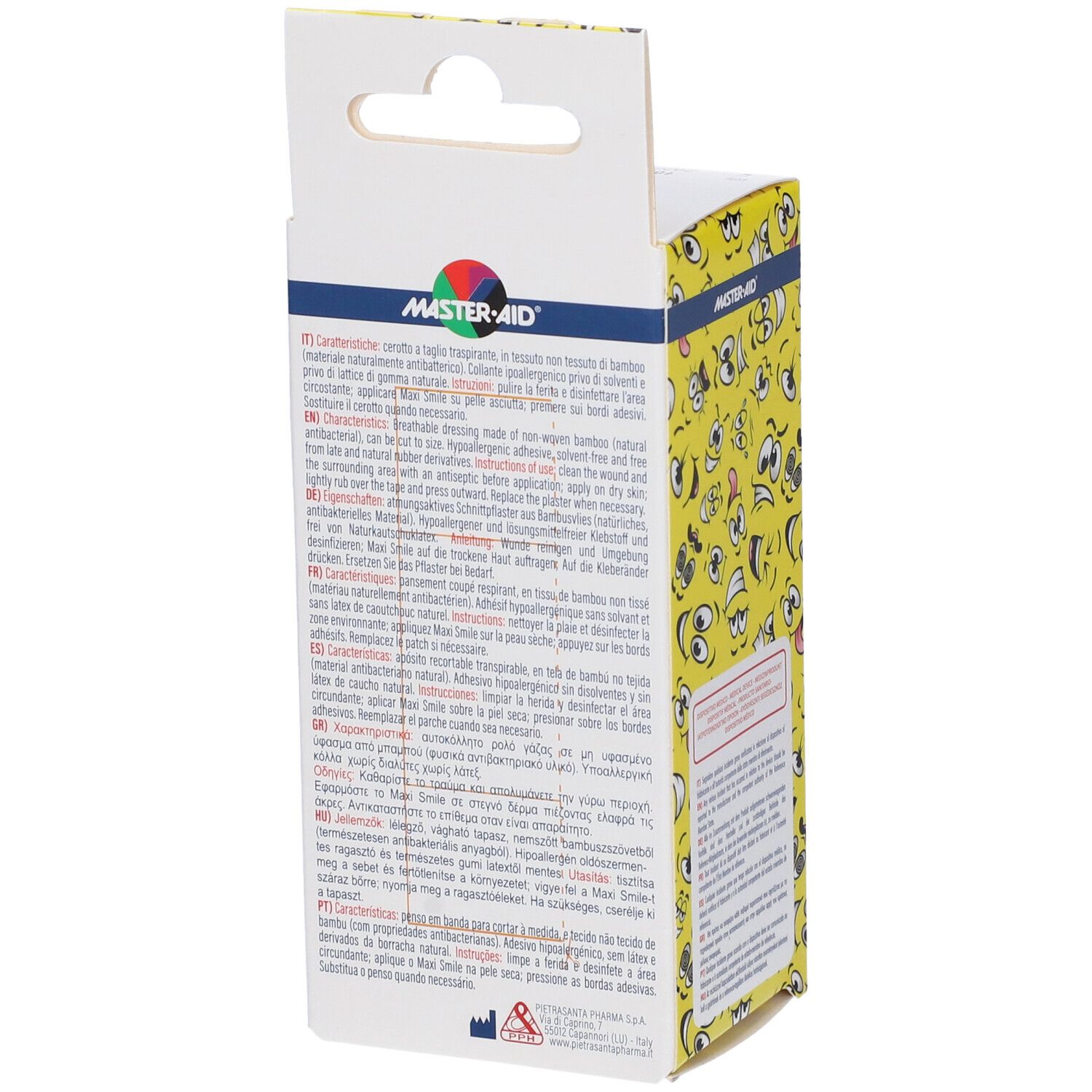 Cerotto A Taglio Master-Aid Maxi Smile Tnt 50 X 8 Cm