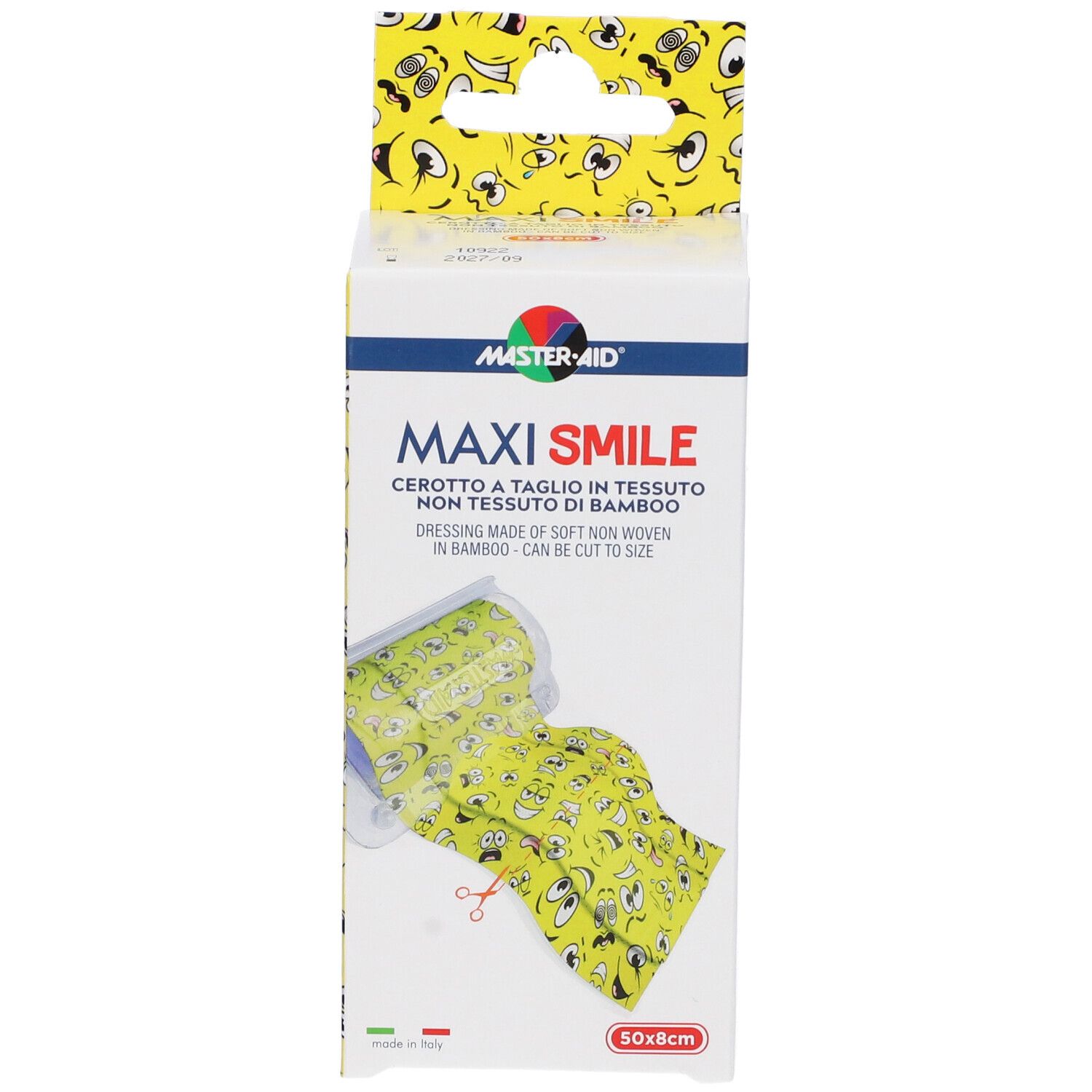 Cerotto A Taglio Master-Aid Maxi Smile Tnt 50 X 8 Cm