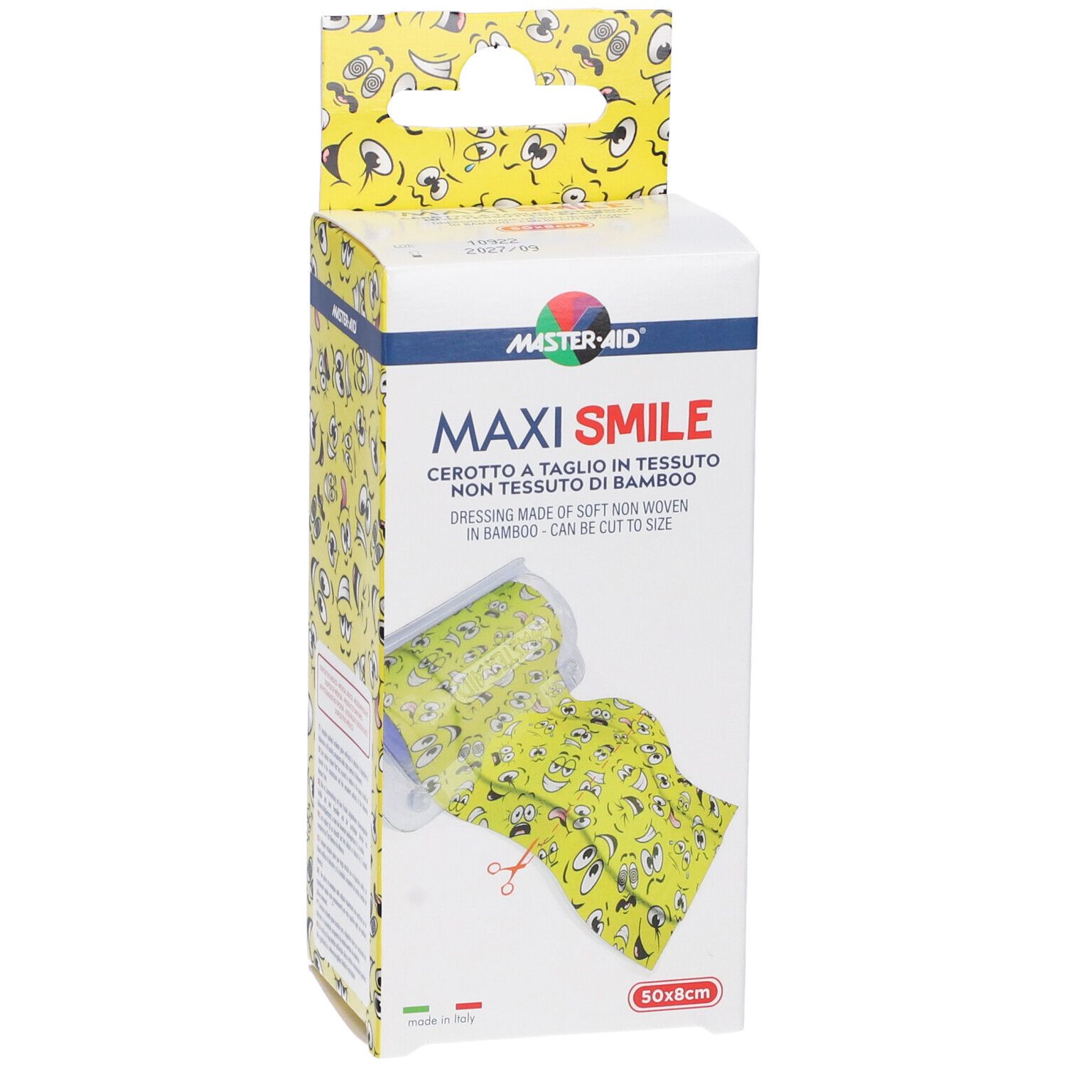 Cerotto A Taglio Master-Aid Maxi Smile Tnt 50 X 8 Cm