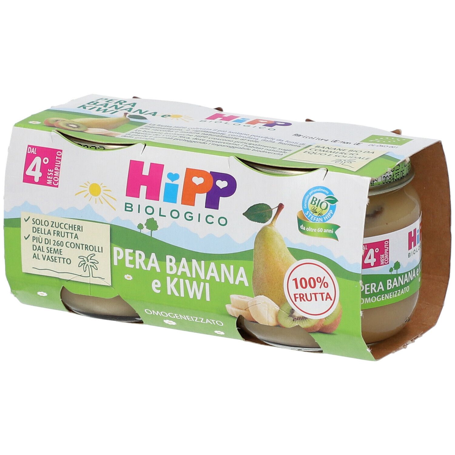 HiPP Biologico Pera Banana e Kiwi