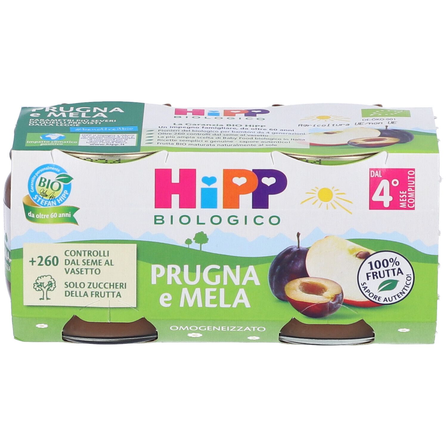 HiPP Biologico Prugna e Mela