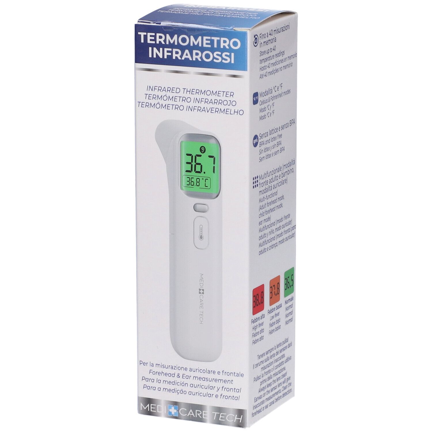 Gammadis Medicare Tech Termometro Infrarossi Frontale