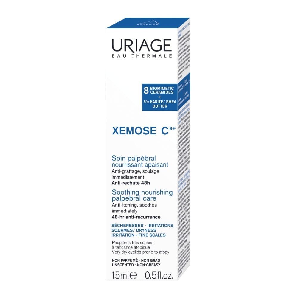 Confezione del prodotto. Tubo con testo: Xémose C++. 15ml. 0.5fl.oz. Non profumato, non grasso.