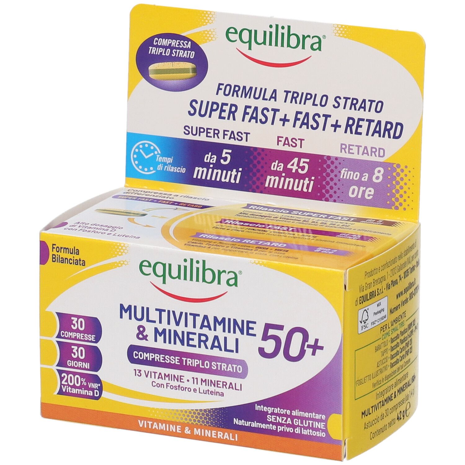 Equilibra Multivitamine & Minerali 50+