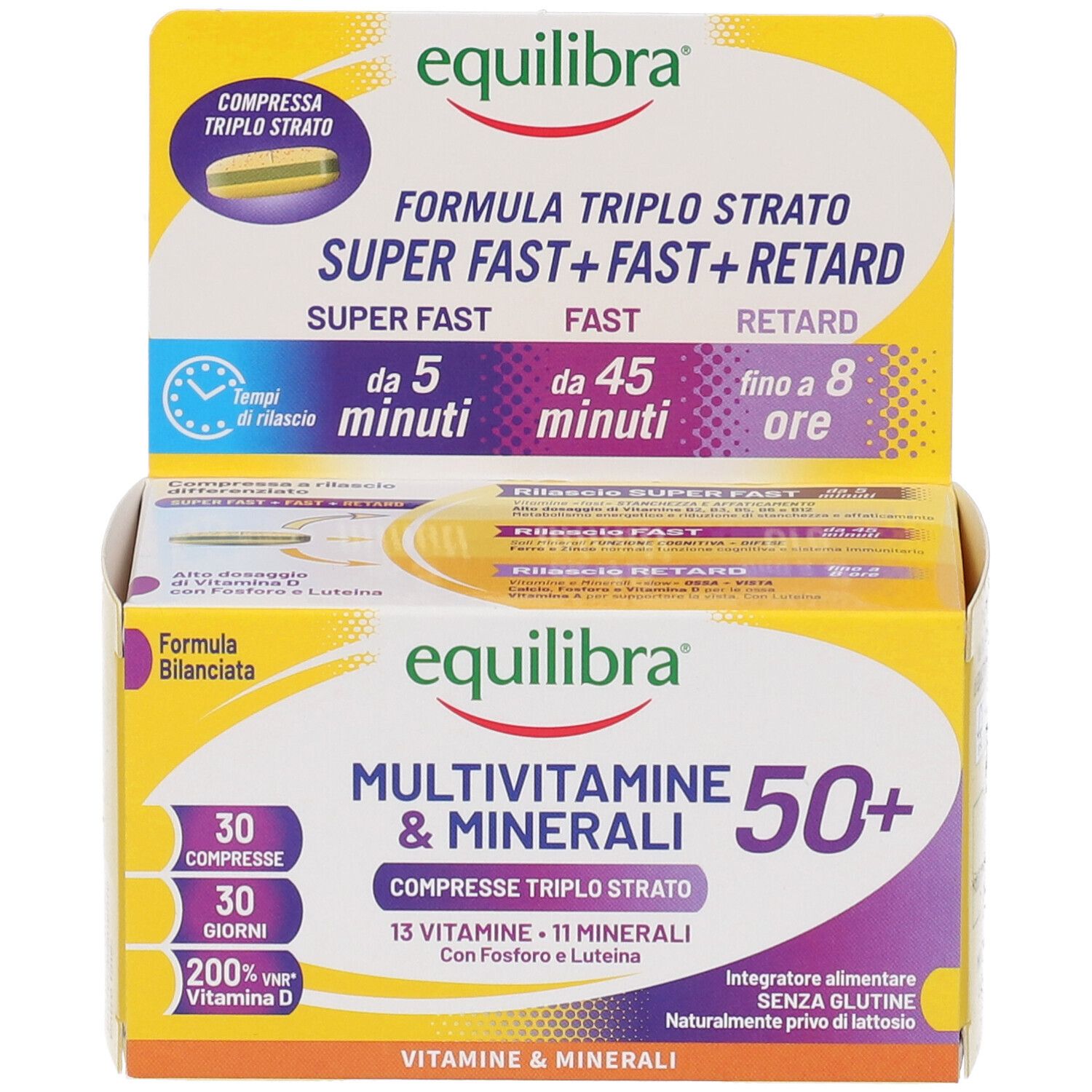 Equilibra Multivitamine & Minerali 50+