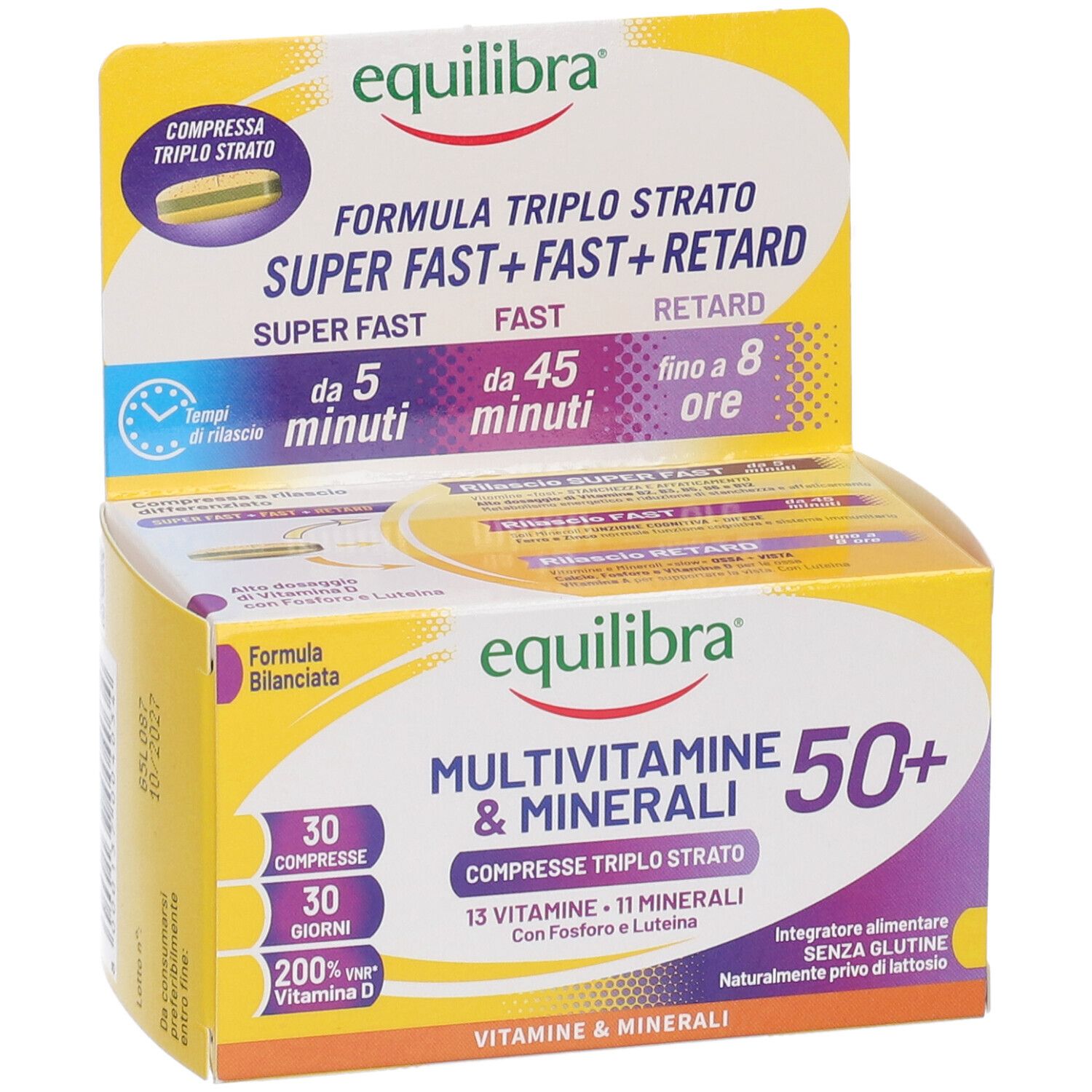 Equilibra Multivitamine & Minerali 50+
