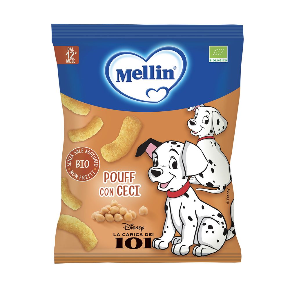 Mellin Snack Bio Pouff Ceci 20 G
