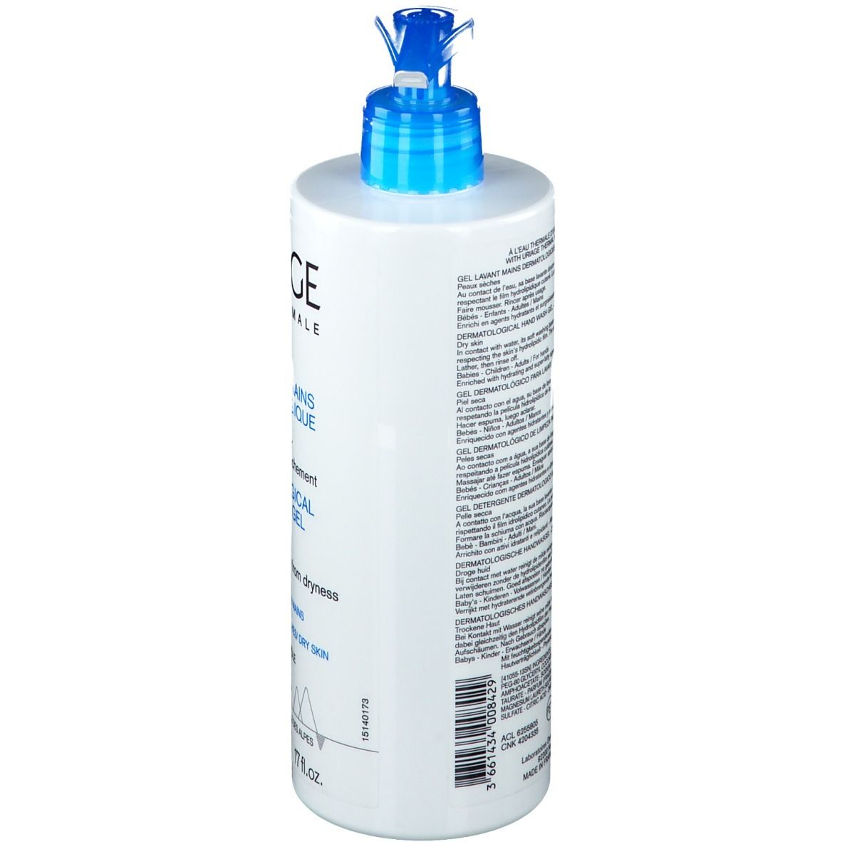 URIAGE EAU THERMALE Gel Lavant Mains Dermatologique