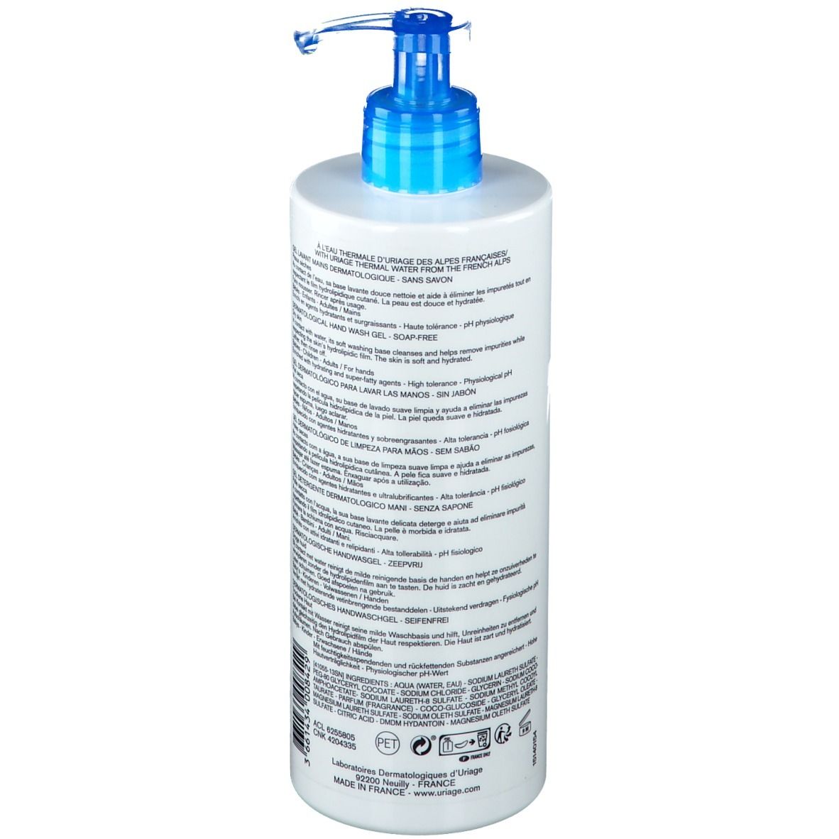 URIAGE EAU THERMALE Gel Lavant Mains Dermatologique
