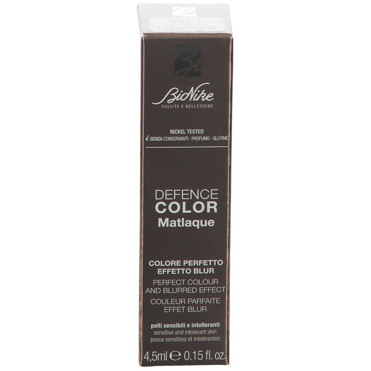 BioNike DEFENCE COLOR MATLAQUE n. 701 Rose Poudré