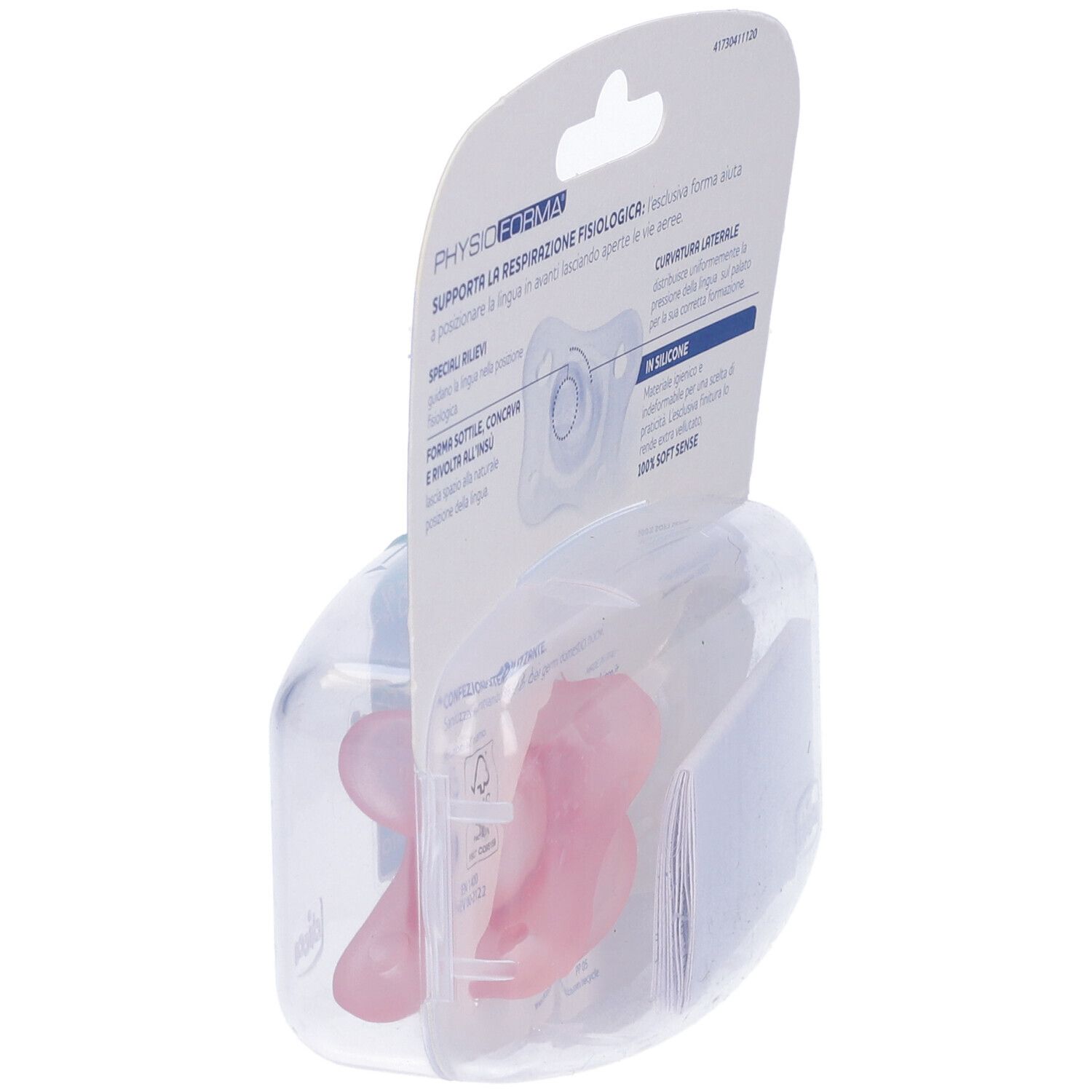 Chicco Gommottino Girl Silicone 0-2 Mesi 2 Pezzi Ita C