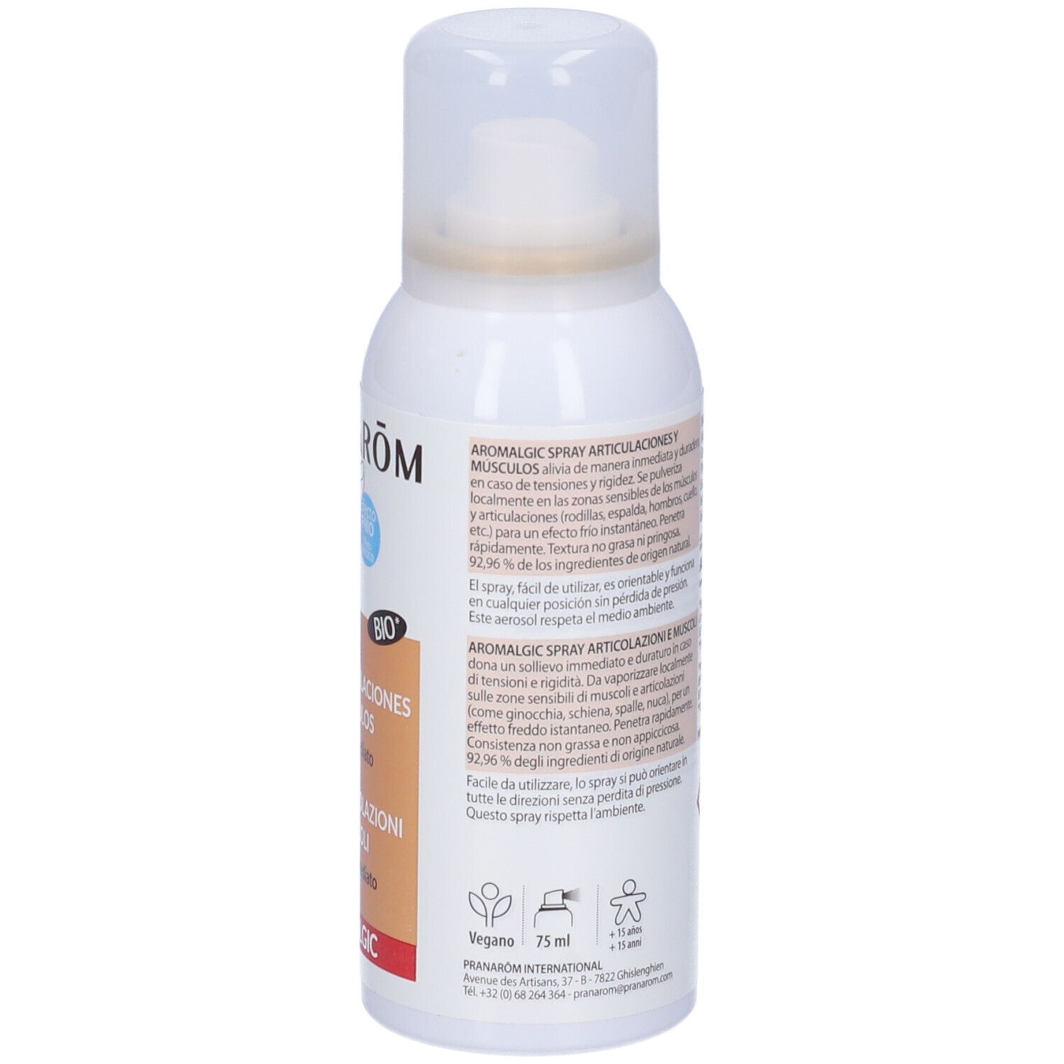 Pranarom Aromalgic Bio Spray Articolazioni 75 Ml