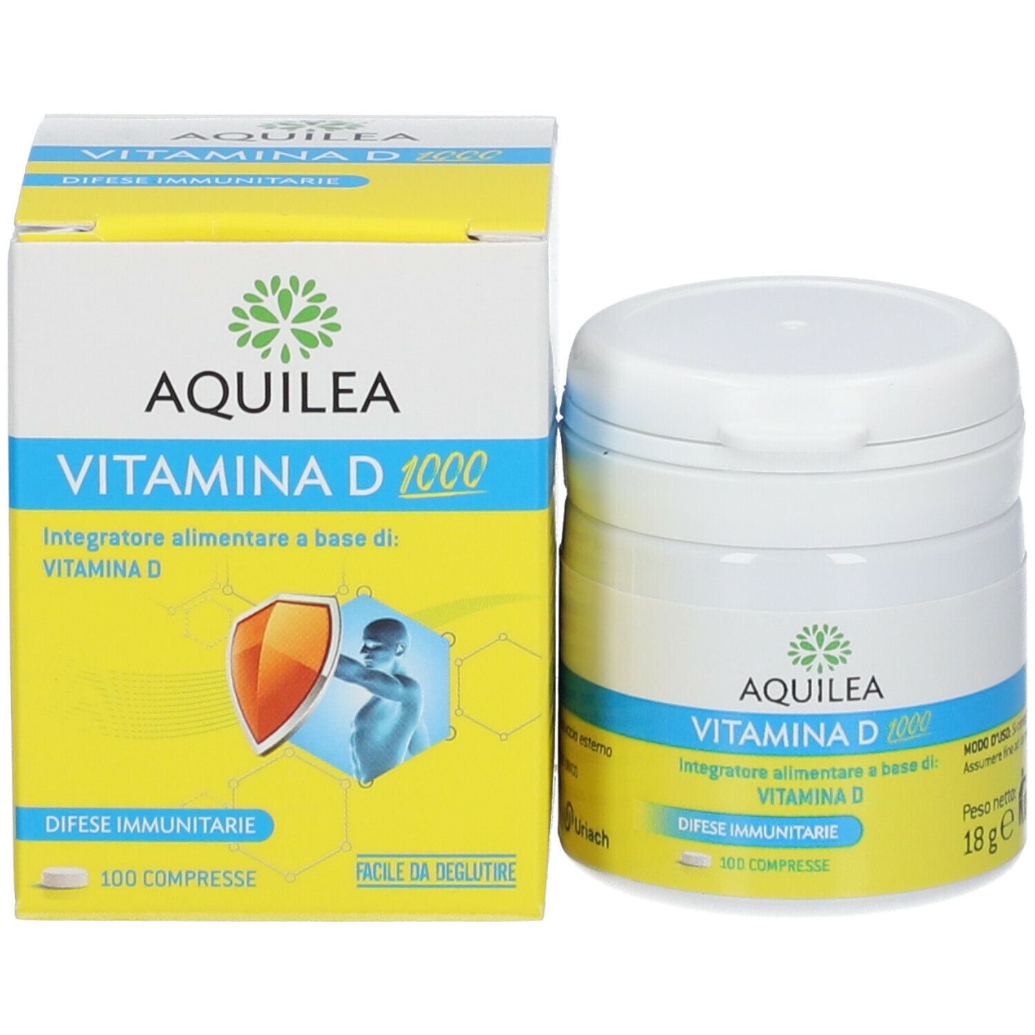 AQUILEA Vitamina D 1000 100 pz - Redcare