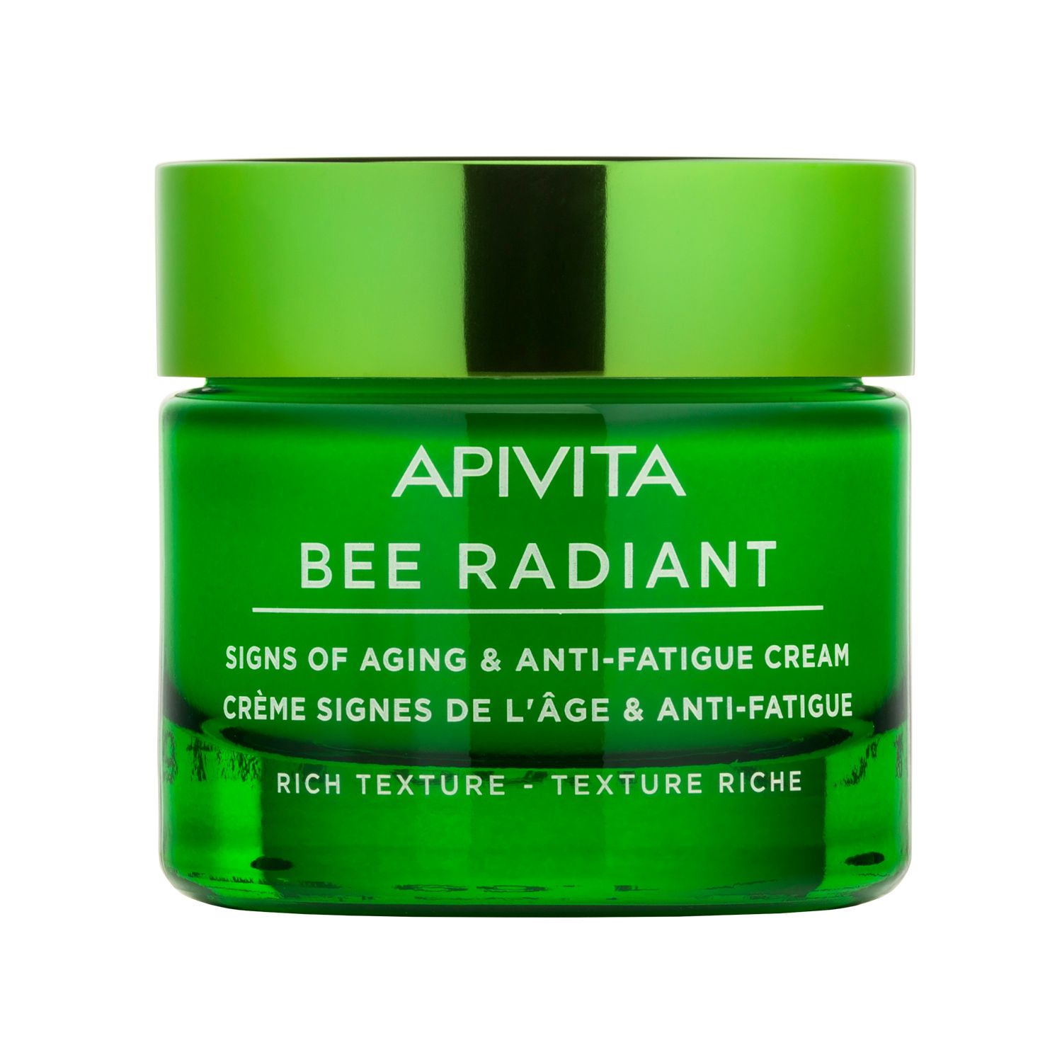APIVITA Bee Radiant Crema Segni dell'età e Anti-Fatica - Texture Ricca