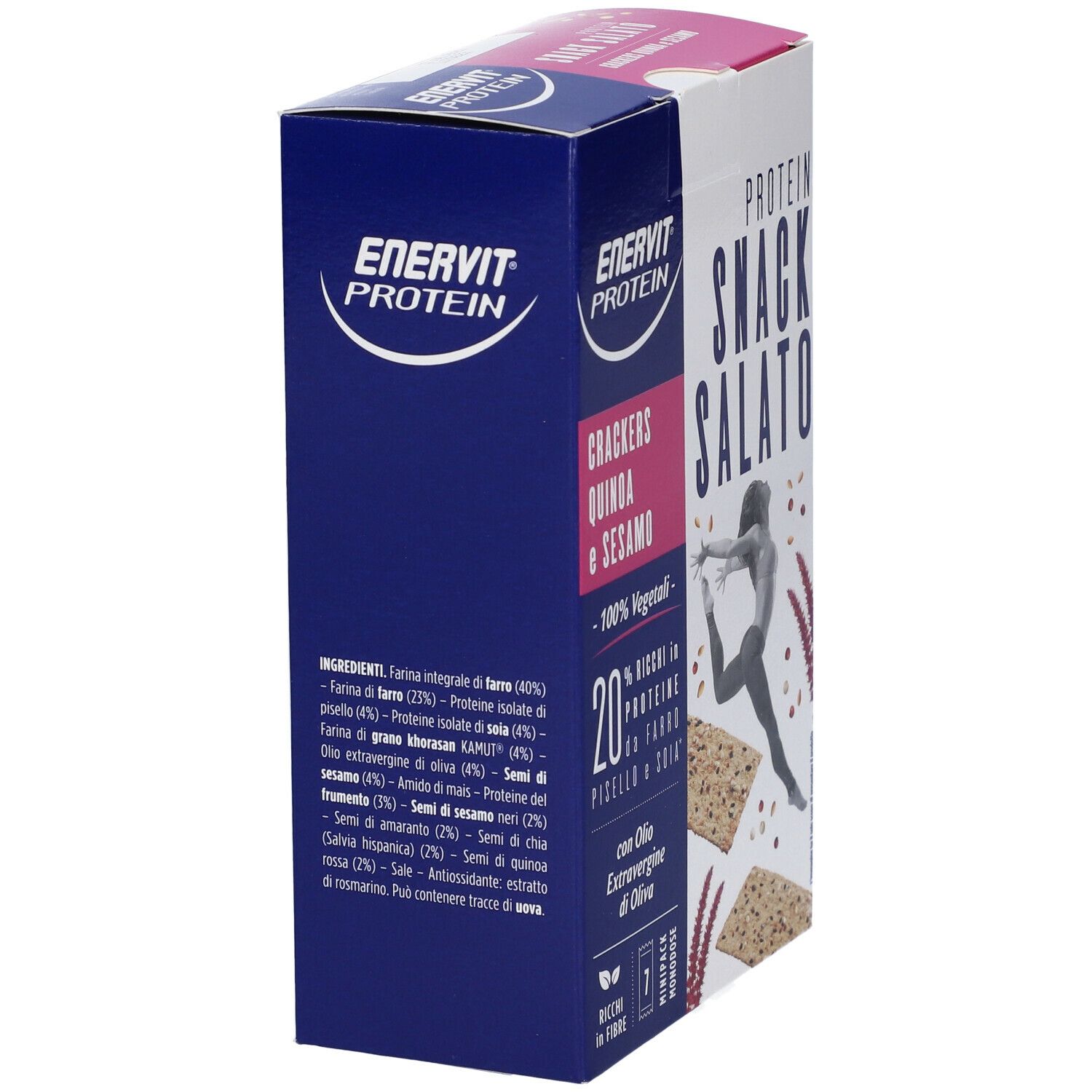 ENERVIT Crackers Quinoa e Sesamo