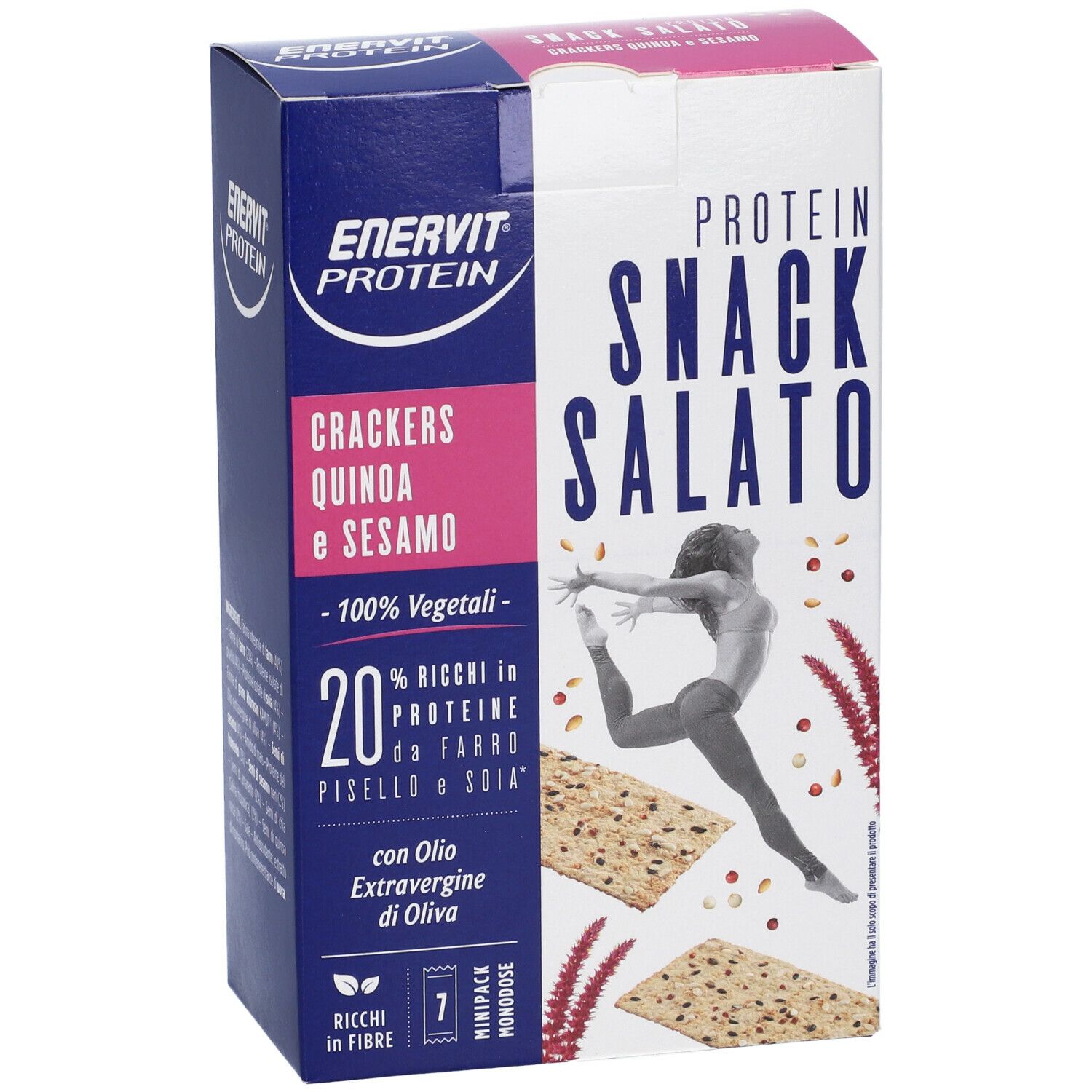 ENERVIT Crackers Quinoa e Sesamo