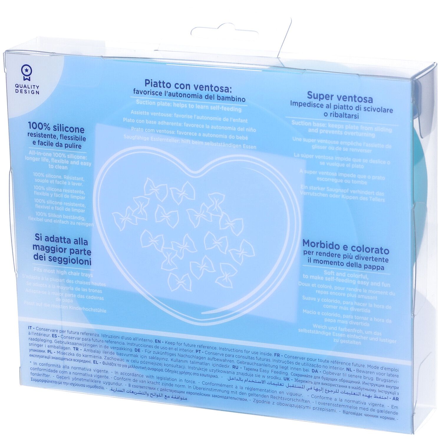 Ch Piatto Cuore Ventosa Sil Bl