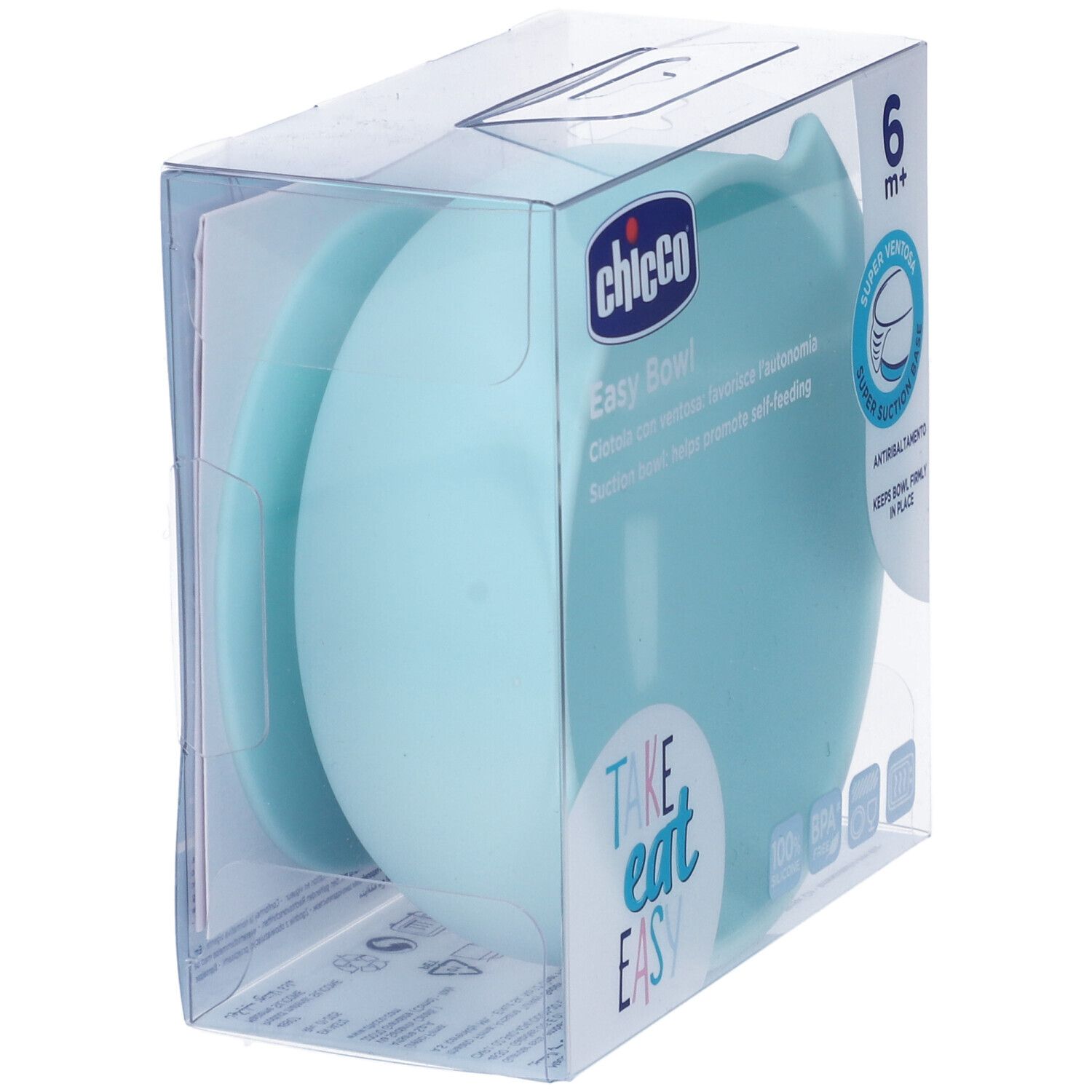 Chicco Ciotola Silicone Rosa