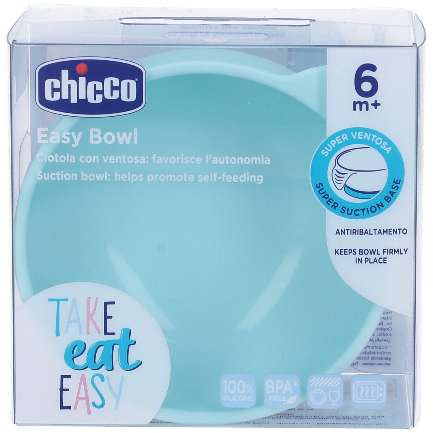 Chicco Ciotola Silicone Rosa