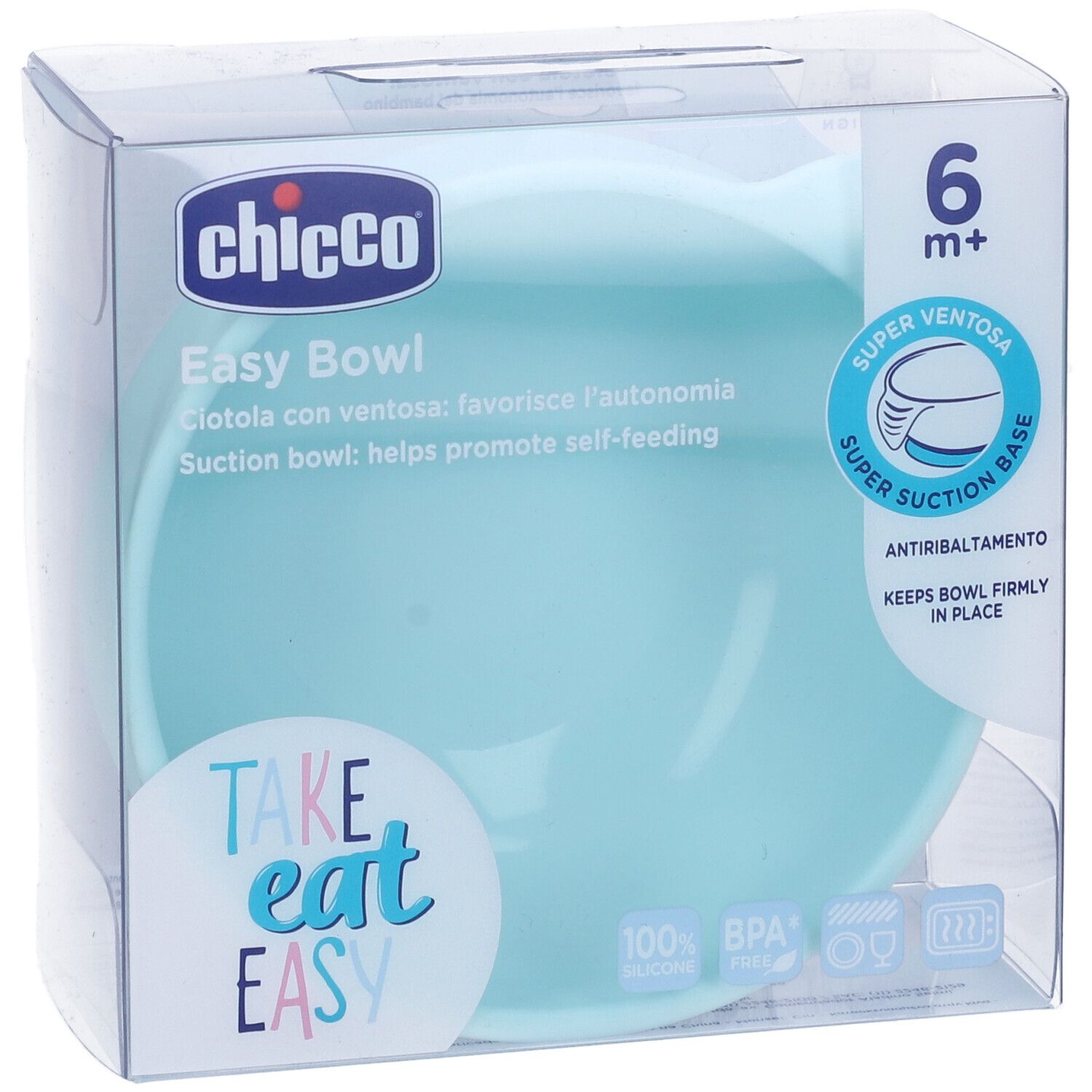 Chicco Ciotola Silicone Rosa