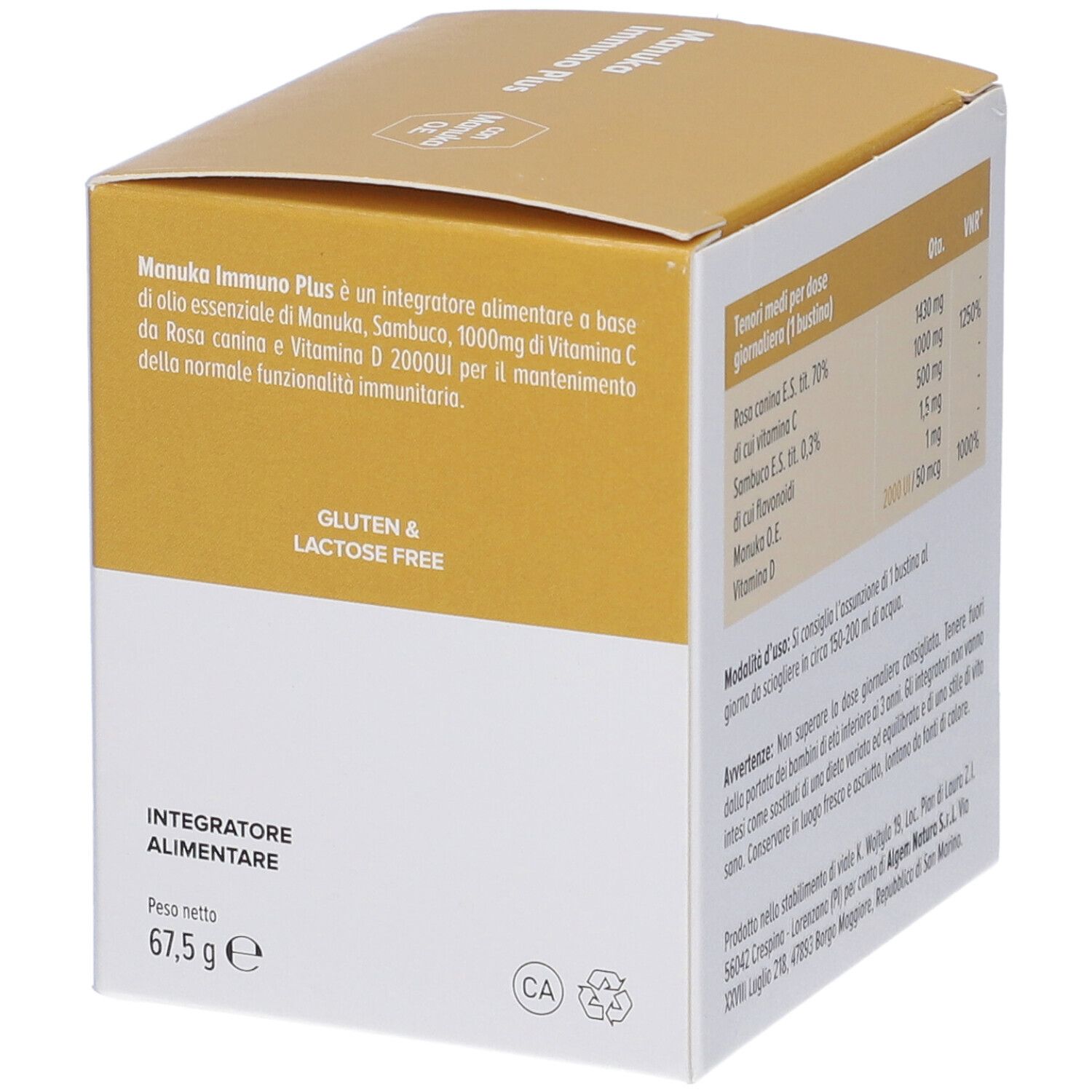 Manuka Immuno Plus 15 Bustine
