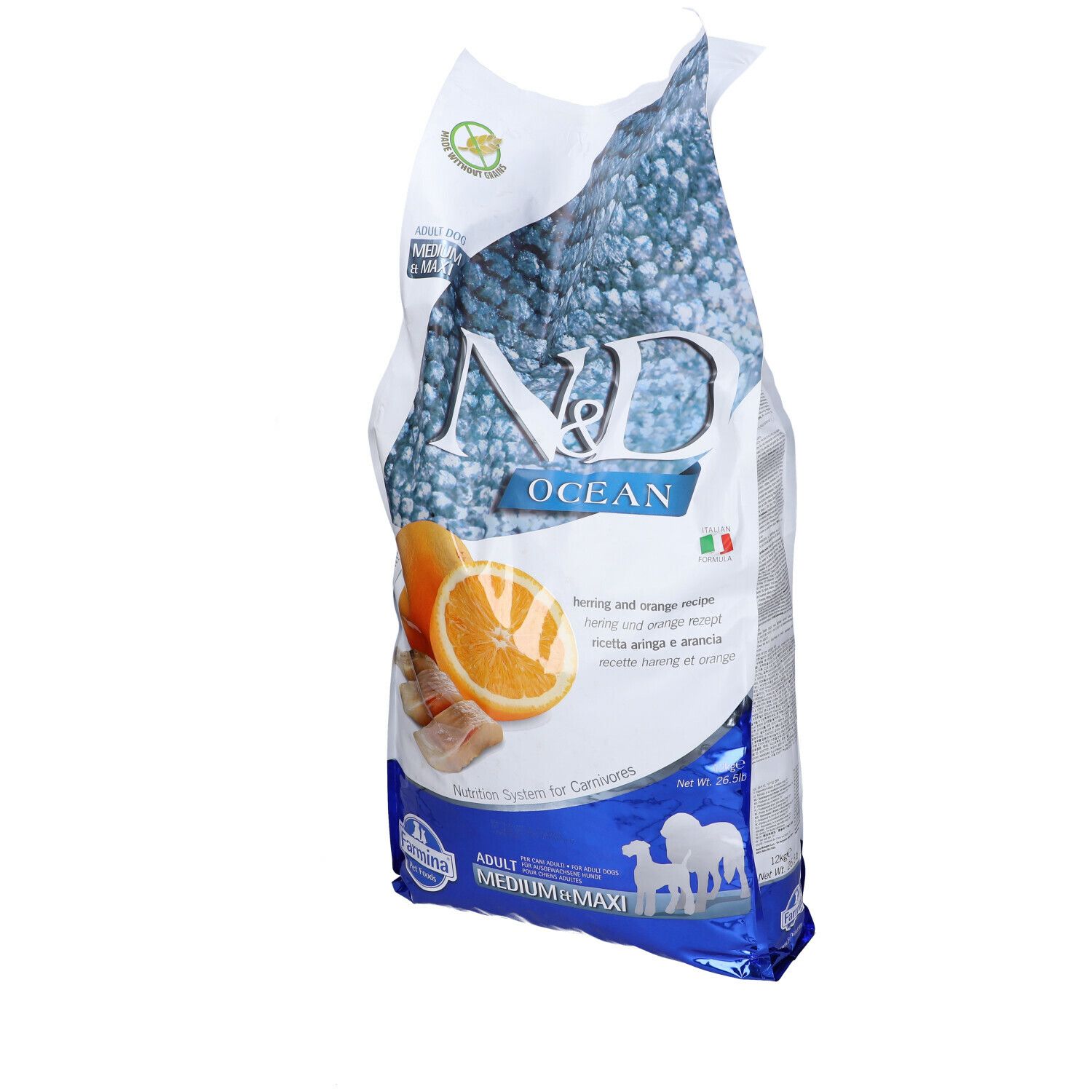 Farmina® N&D Ocean Herring & Orange Adult Medium & Maxi