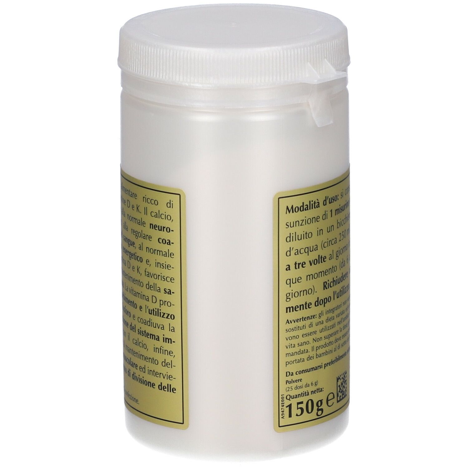 Calcio Puro Polvere 150 G